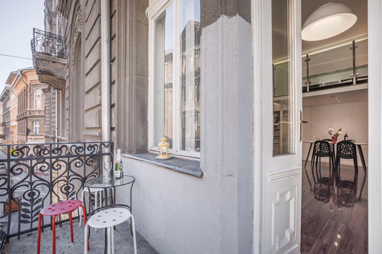 Luxury Art Deco Flat / Big Balcony Apartman Budapest Kültér fotó