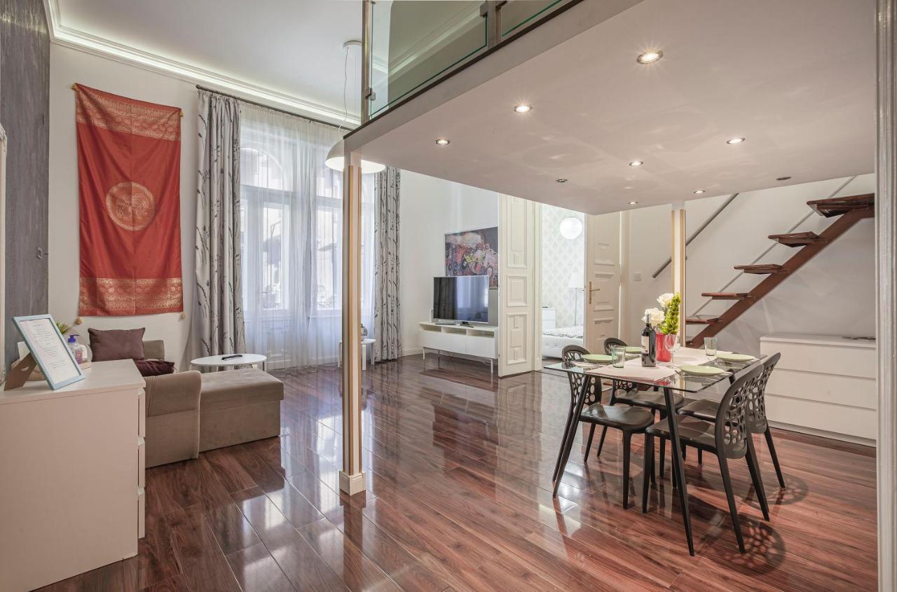 Luxury Art Deco Flat / Big Balcony Apartman Budapest Kültér fotó