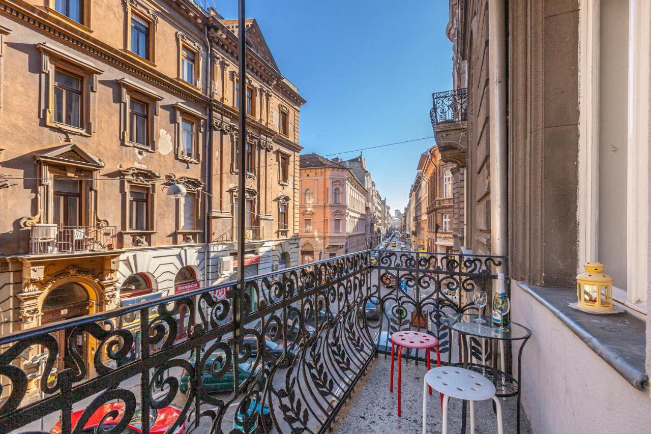 Luxury Art Deco Flat / Big Balcony Apartman Budapest Kültér fotó