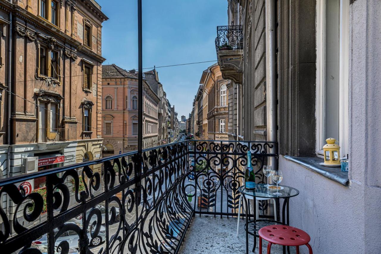 Luxury Art Deco Flat / Big Balcony Apartman Budapest Kültér fotó
